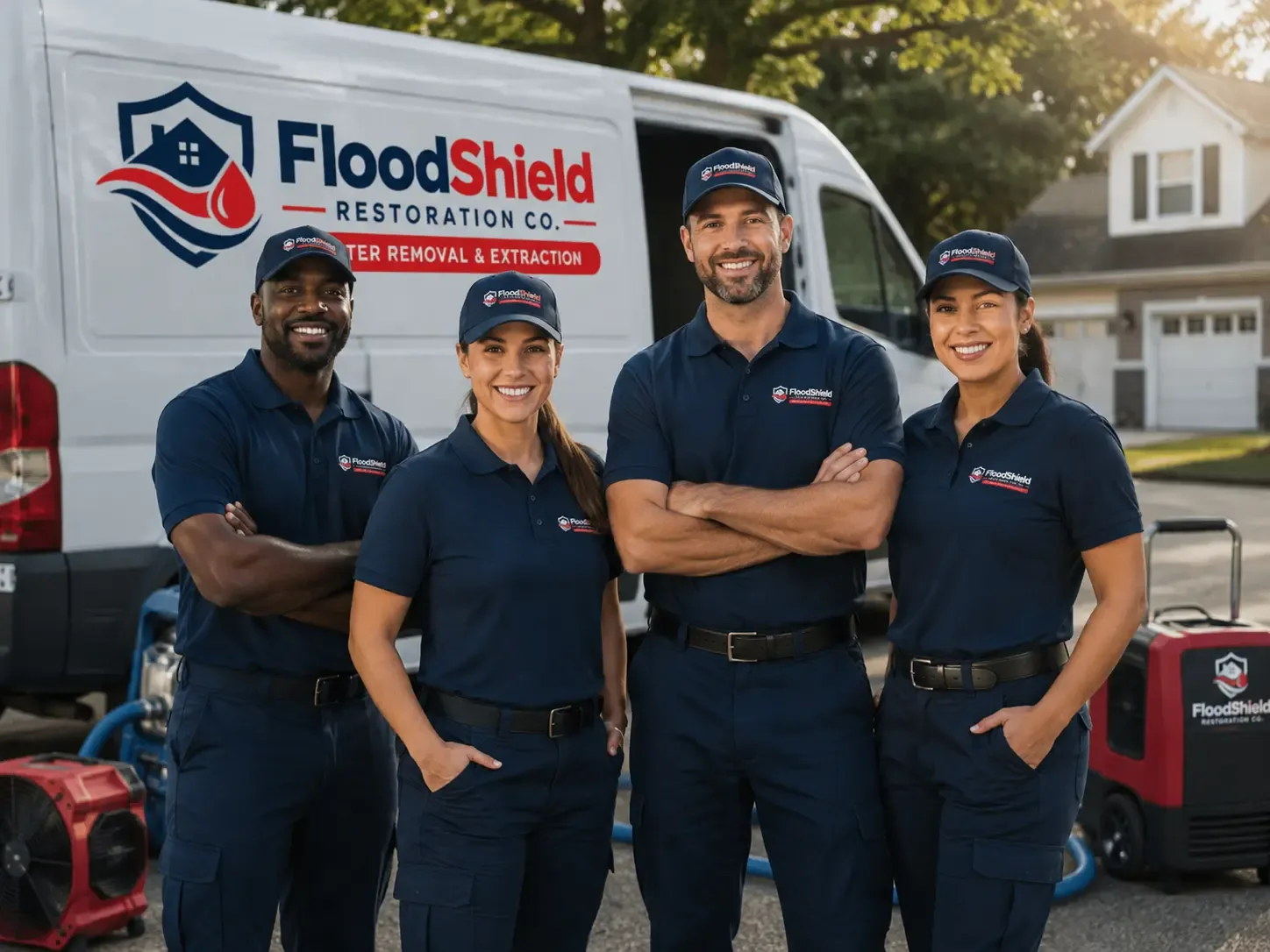Flood Damage Restoration company in Spencerville, OH