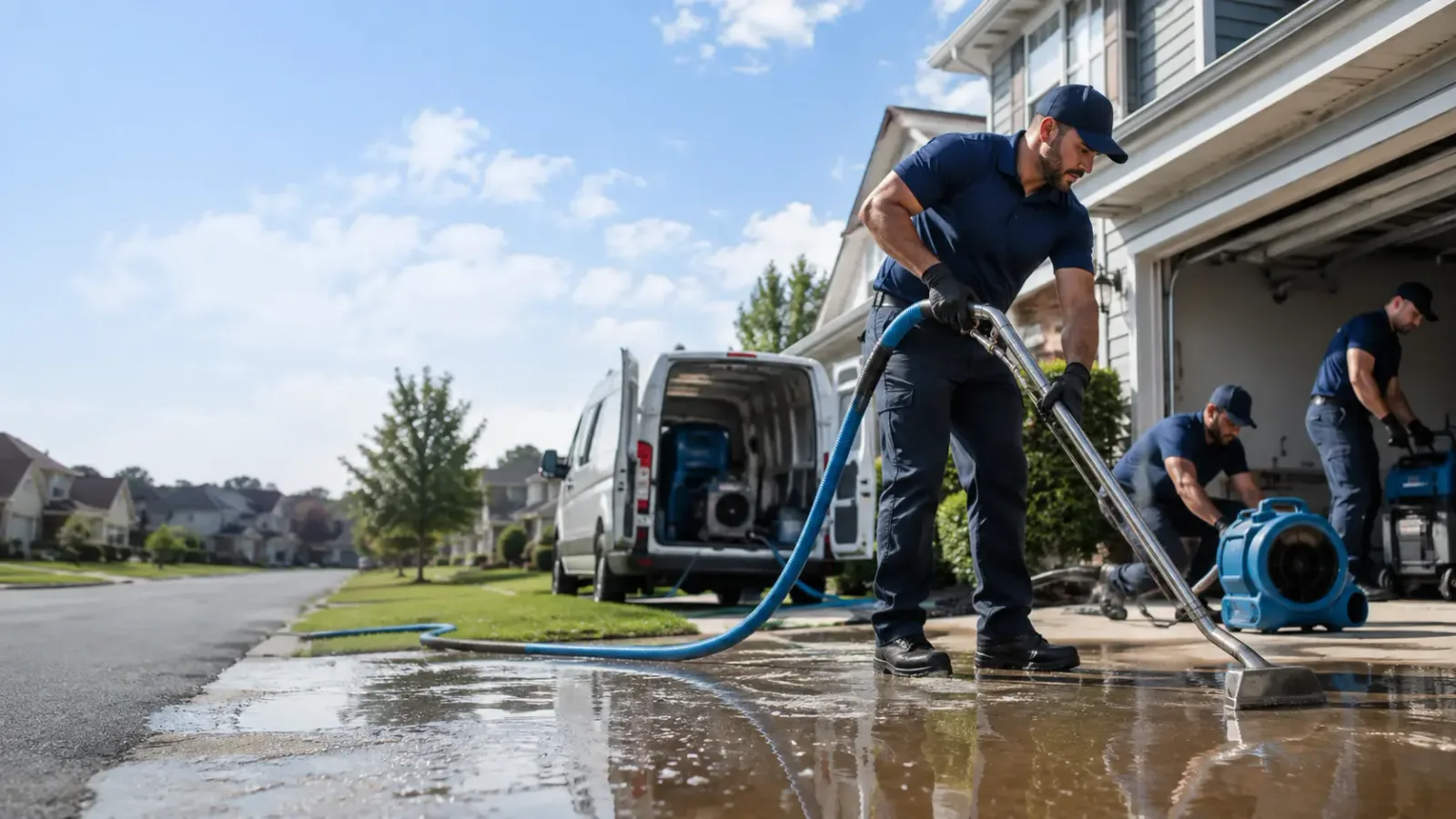 Flood Damage Restoration in Spencerville, OH